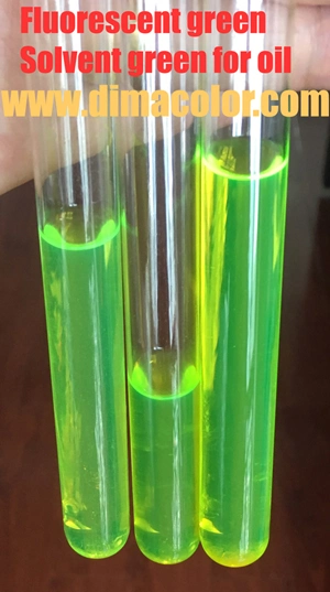 Fluoreszierendes Gelb, 8 g, Lösungsmittelgrün, 5 Lösungsmittel, Öl, Wachs, Kunststofffarben
